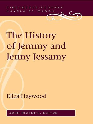 cover image of The History of Jemmy and Jenny Jessamy